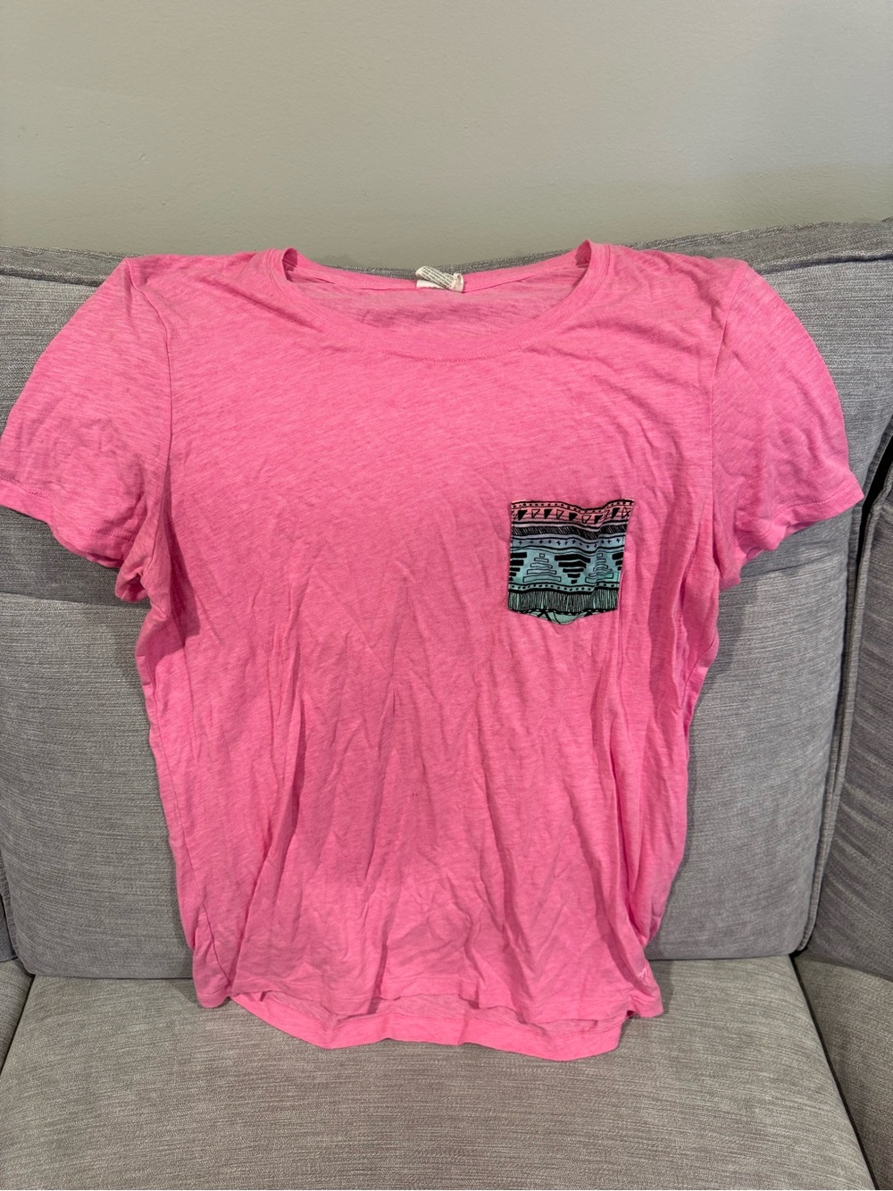 PINK Victoria's Secret Pocket Tee